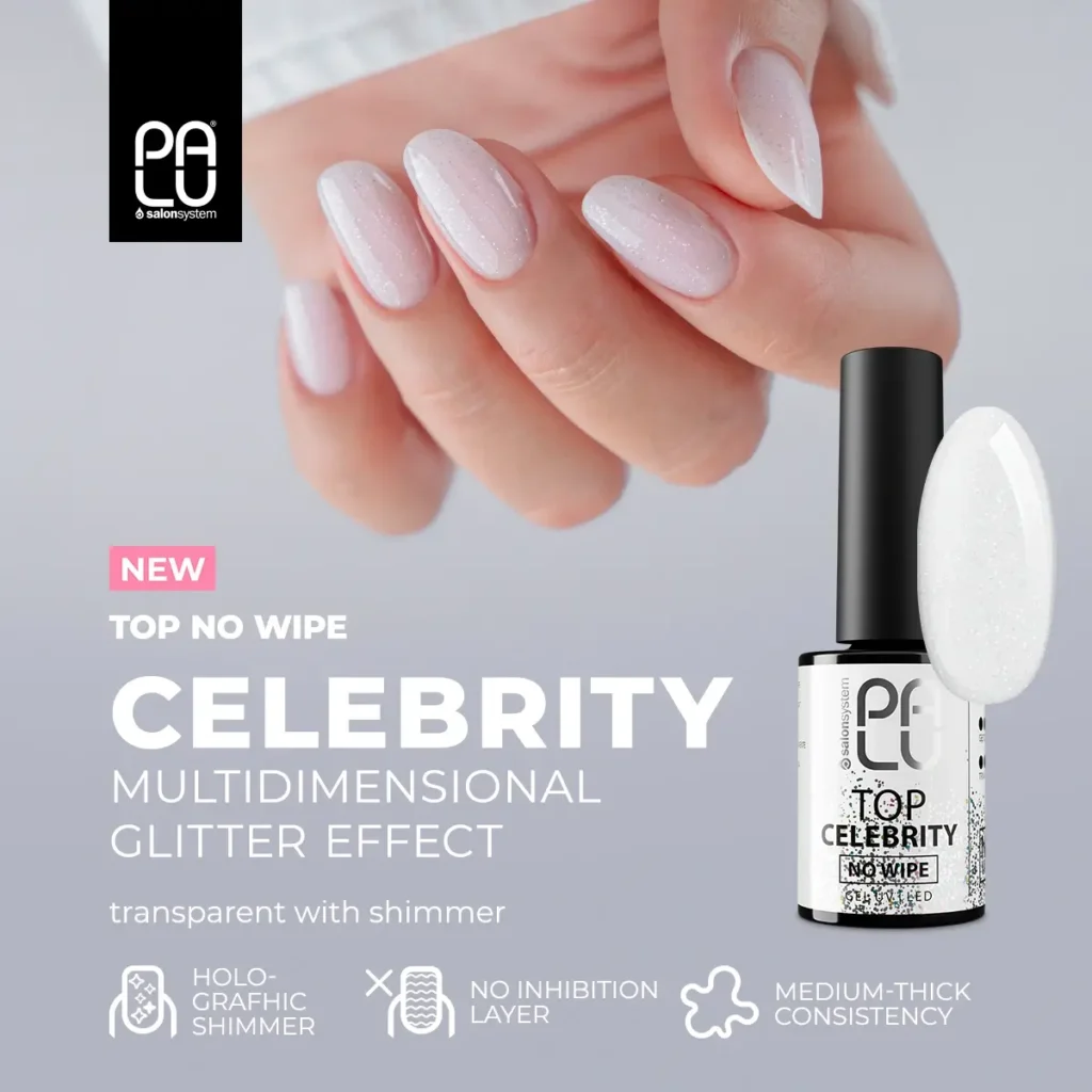 PALU top coat no wipe Celebrity