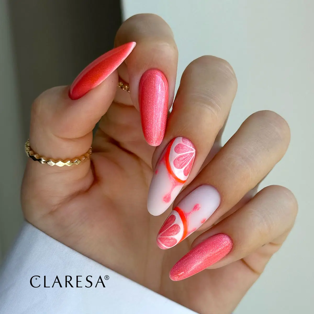 Claresa gel polish Cat Eye Neon Light Pink 3 Claresa gel polish Cat Eye Neon Light Pink