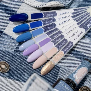 Claresa gel polish Denim kolekcija
