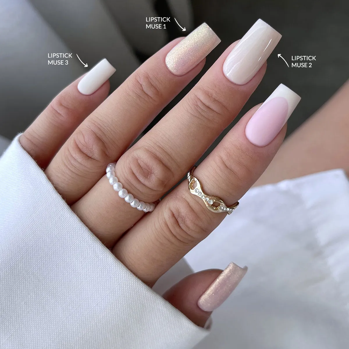 Claresa gel lak za ustnice Lipstick Muse 2 (Limited) 3 Claresa gel polish Lipstick Muse 1, 2, 3