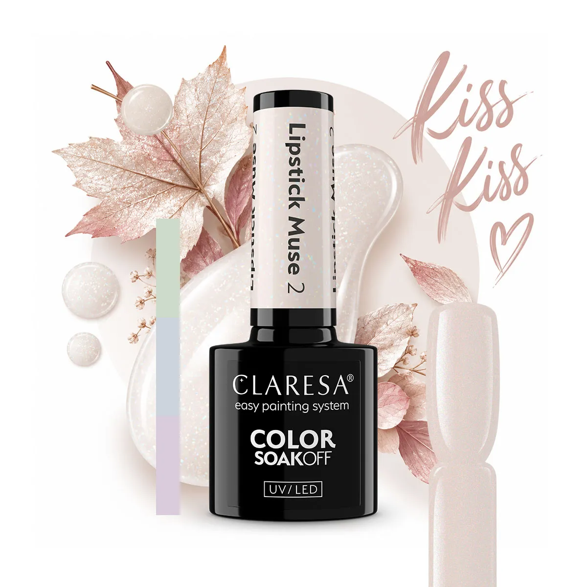 Claresa gel lak za nohte Lipstick Muse 2 (Limited) 4 Claresa gel polish Lipstick Muse 2