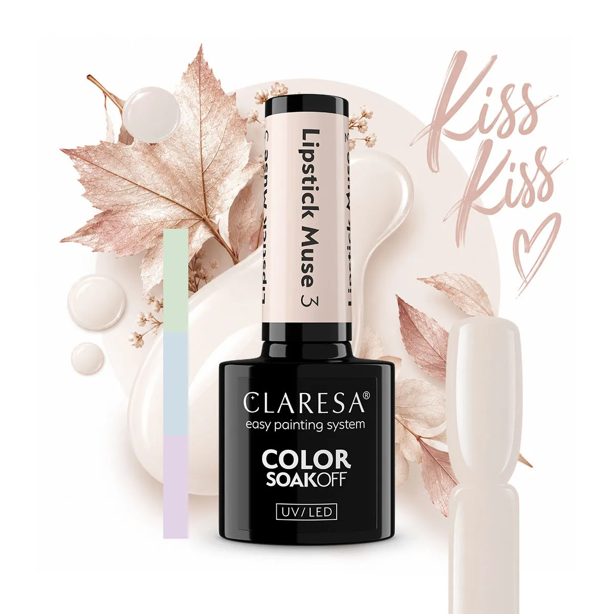 Claresa gel polish Lipstick Muse 3 (Limited) 3 Claresa gel polish Lipstick Muse 3