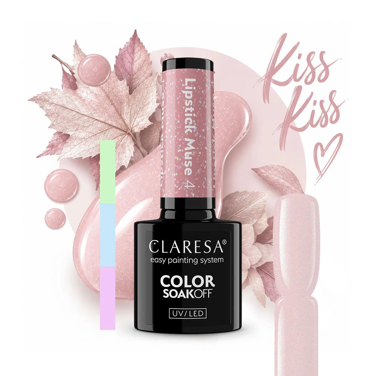 Claresa gel polish Lipstick Muse 4 (Limited) 3 Claresa gel polish Lipstick Muse 4
