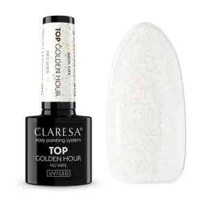 Claresa top coat no wipe Golden Hour