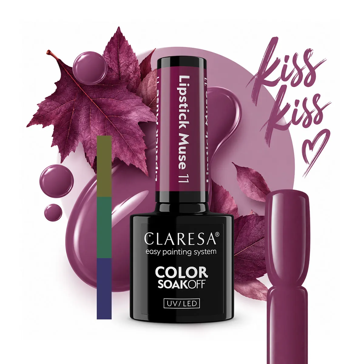 Claresa gel polish Lipstick Muse 11 (Limited) 3 Claresa gel polish Lipstick Muse 11