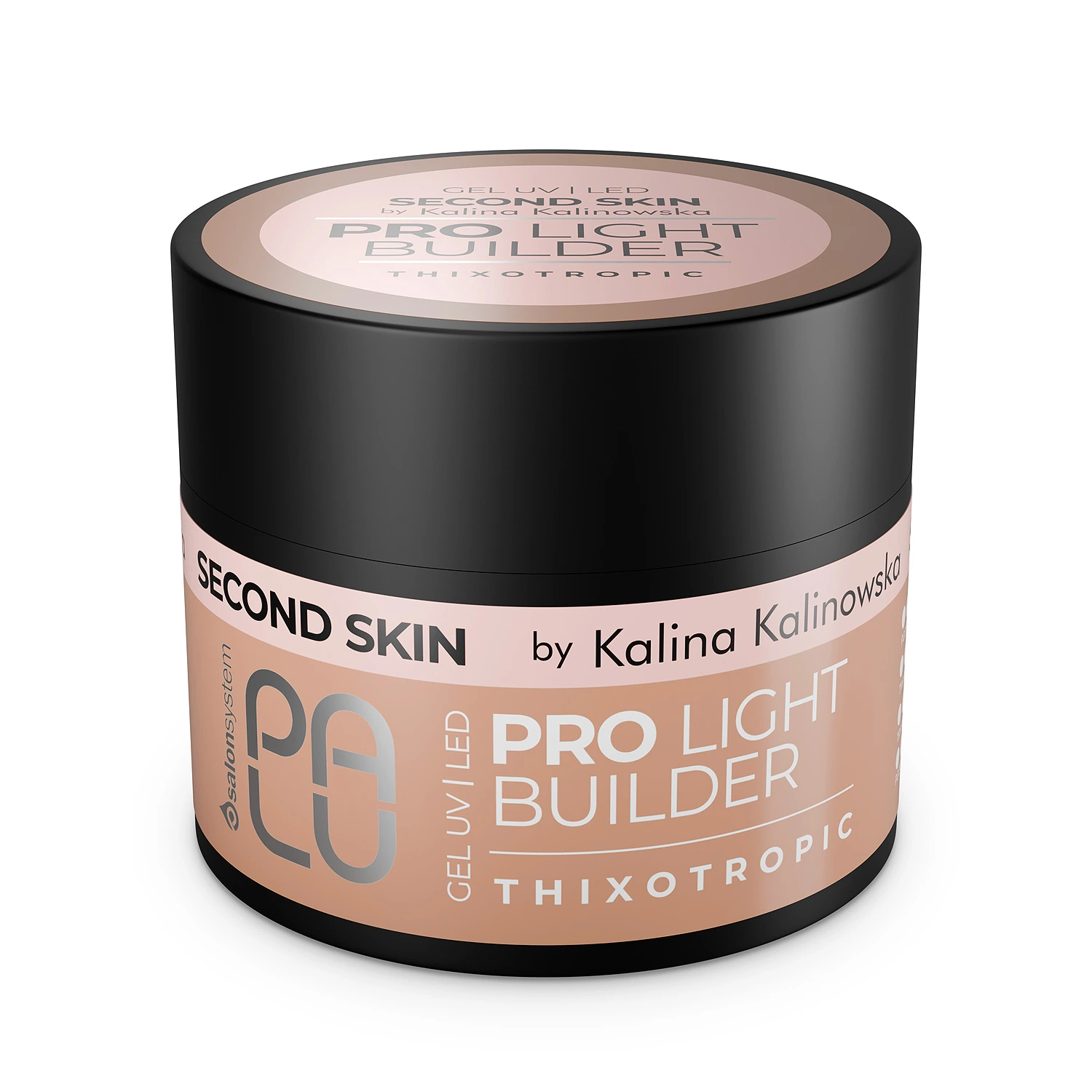 PALU gradilni gel Pro Light Second Skin 45g 1 PALU Pro Light builder gel Second Skin