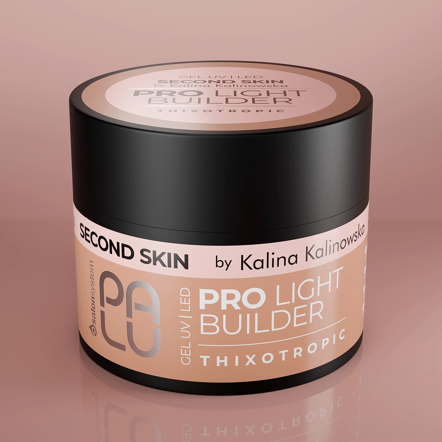 PALU builder gel Pro Light Second Skin 45g 6 PALU Pro Light builder gel Second Skin