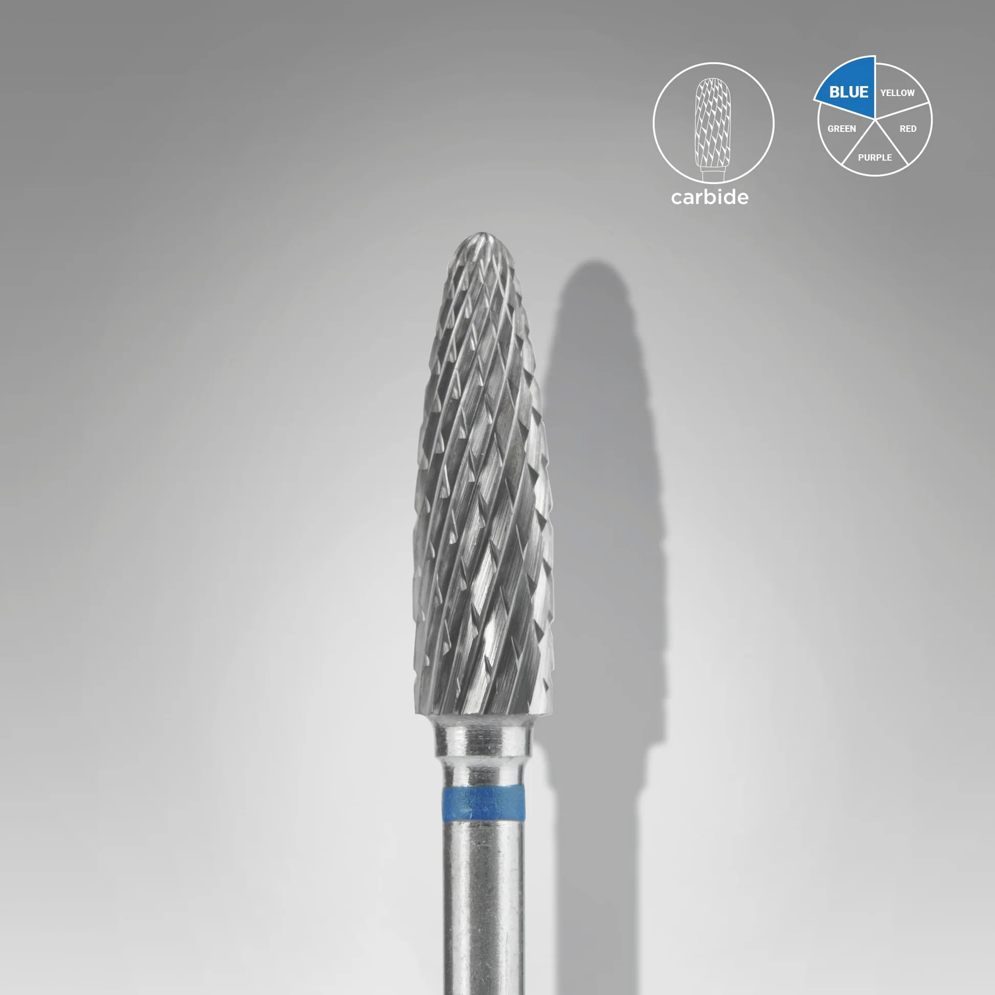 Staleks karbidni nastavak za brusilicu Corn Blue 14/4 mm 1 Staleks karbidni nastavak za brusilicu Corn Blue 14/4 mm