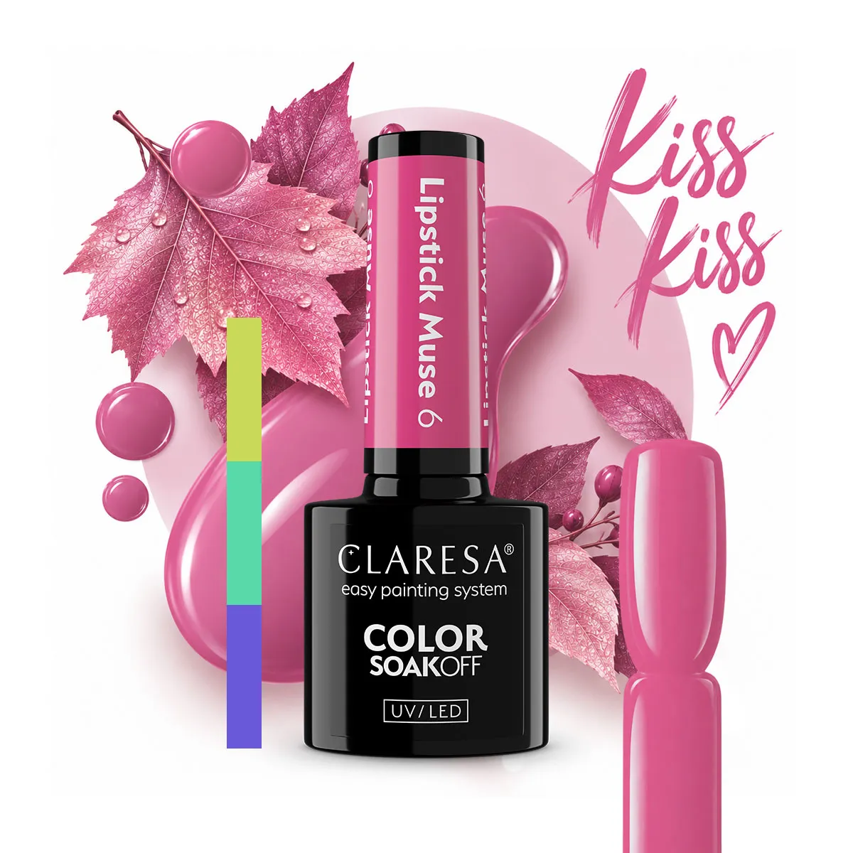 Claresa gel polish Lipstick Muse 6 (Limited) 3 Claresa gel polish Lipstick Muse 6