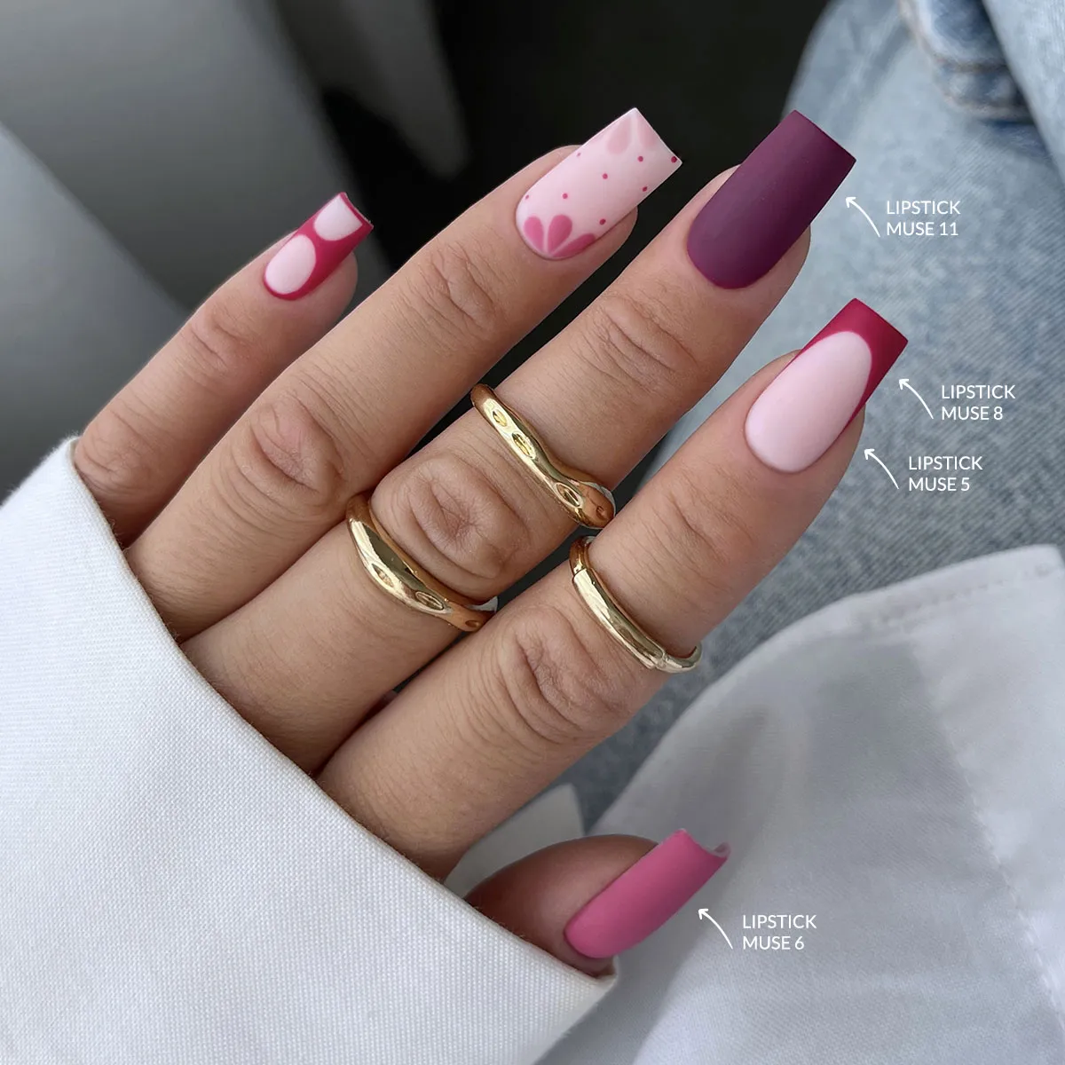 Claresa gel lak za ustnice Lipstick Muse 9 (Limited) 4 Claresa gel polish Lipstick Muse 5, 6, 8, 11
