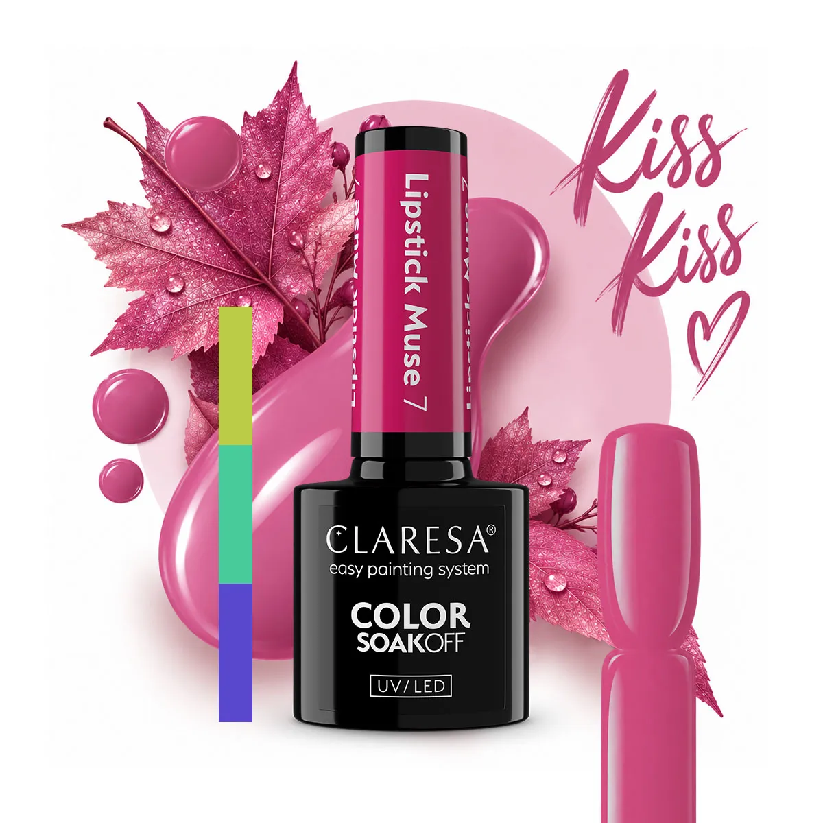 Claresa gel polish Lipstick Muse 7 (Limited) 3 Claresa gel polish Lipstick Muse 7