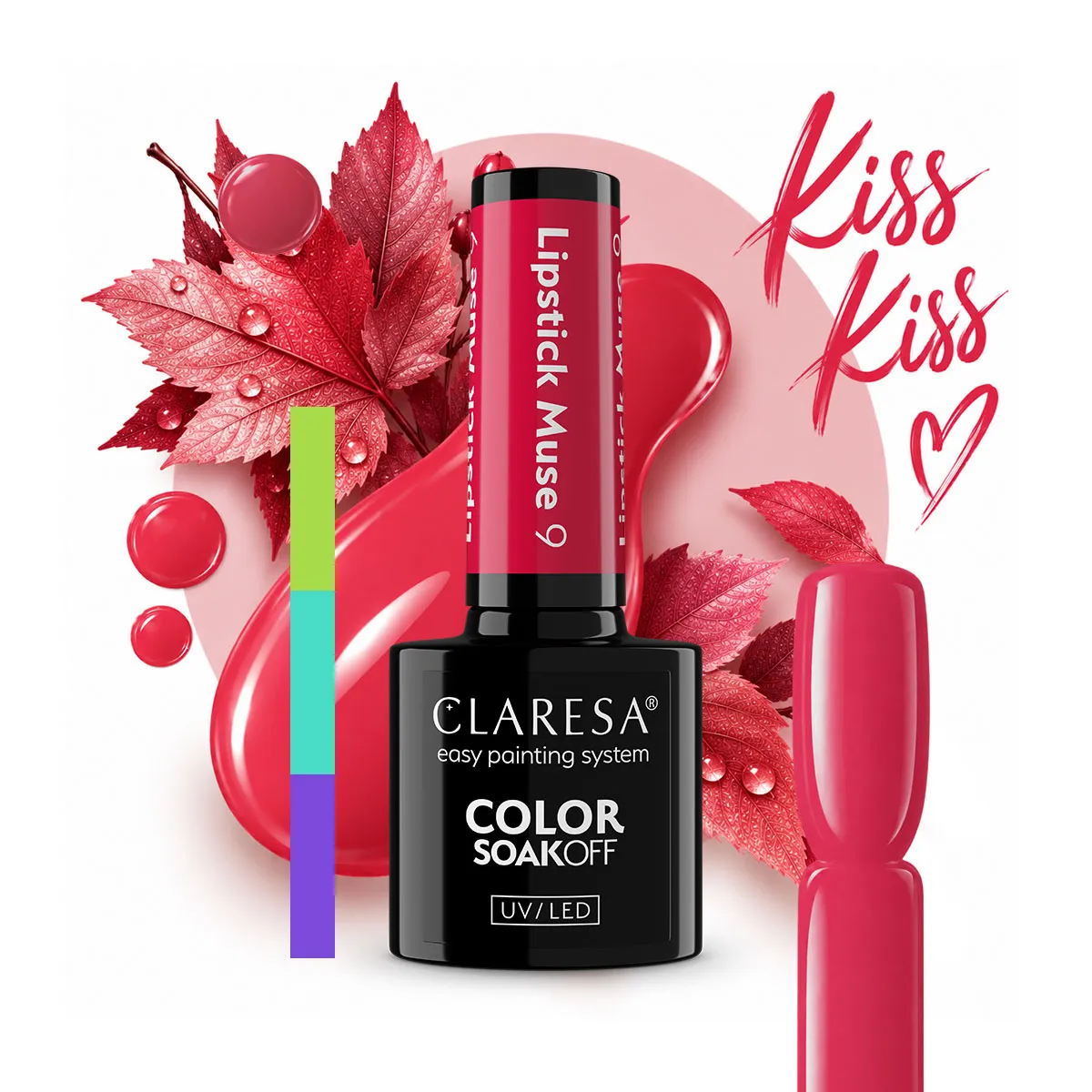 Claresa gel lak za ustnice Lipstick Muse 9 (Limited) 3 Claresa gel polish Lipstick Muse 9